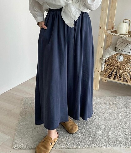 Tencel standart beden etek 2 adet