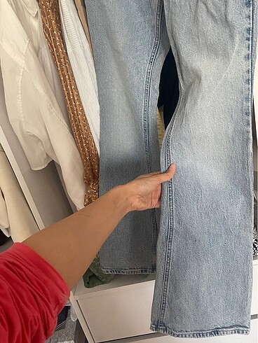 River Island Yüksek bel flare jean