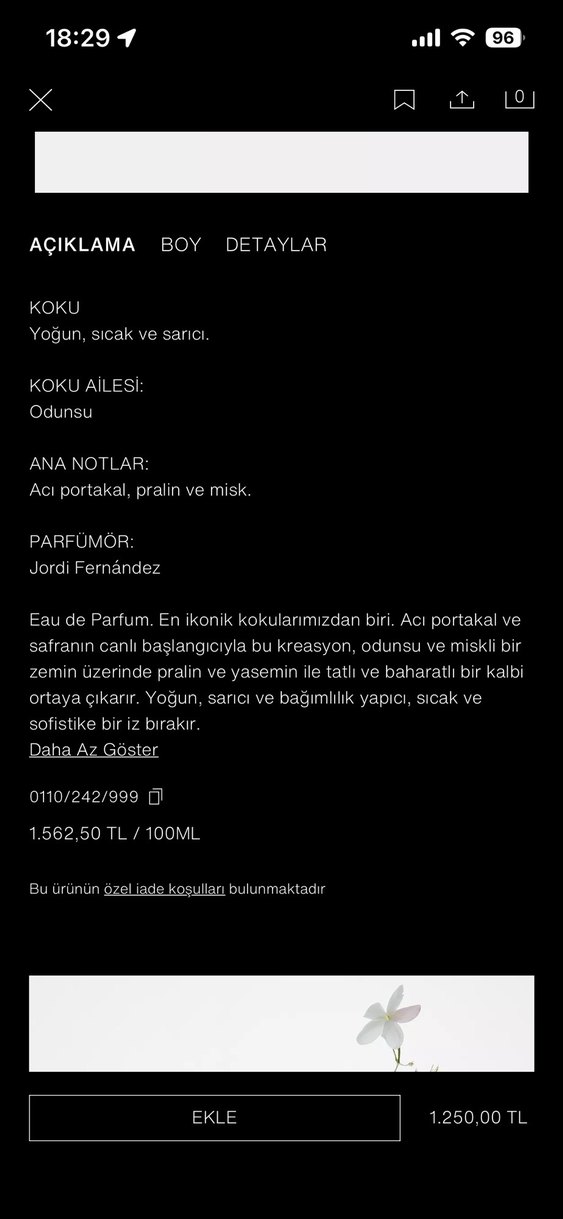 Zara Red Temptation Kadın Parfüm 80 ml - Görsel 4