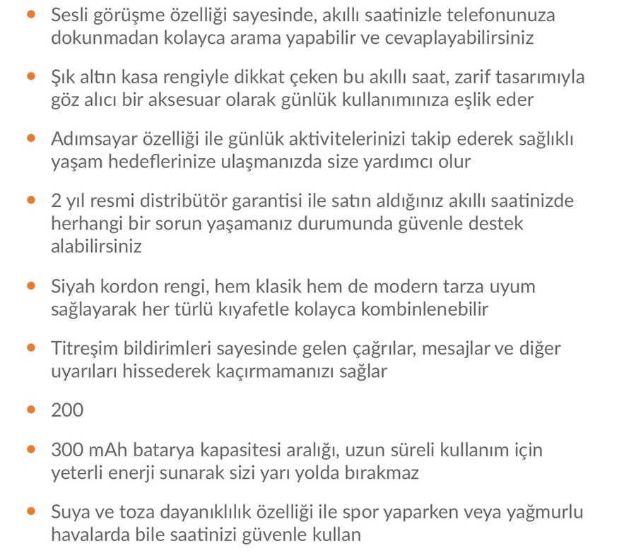 Beyaz Akıllı Saat - Görsel 3