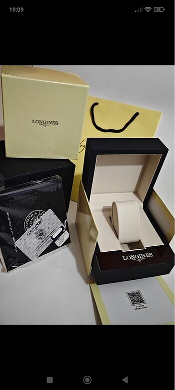 Longines Longünes deri kutu