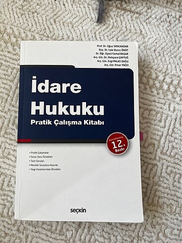 İdare hukuku pratik çalışma kitabı- Oğuz Sancakdar
