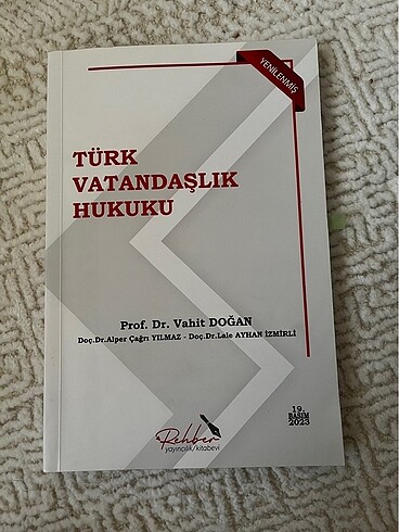 Türk Vatandaşlık Hukuku- Vahit Doğan