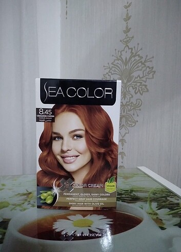 Sea color saç boyası 