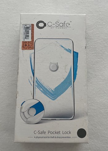 C-Safe Pocket Lock Beyaz Fiziksel Kilit
