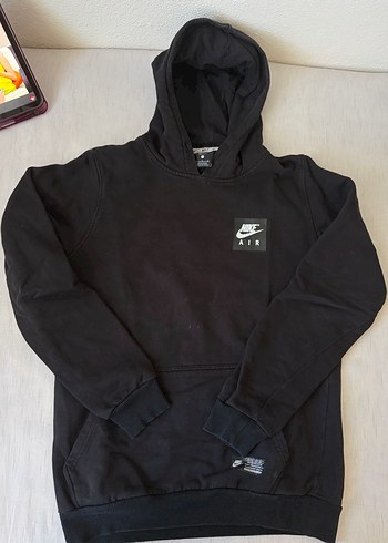 Nike Siyah Kapusonlu Sweatshirt