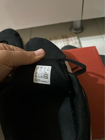 41 Beden siyah Renk Spor ayakkabı