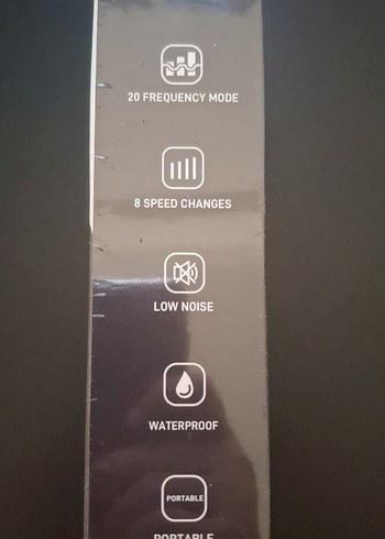 Diğer USB Şarjlı 20 Fonksiyonlu Masaj Aleti Vibratör - Mor
