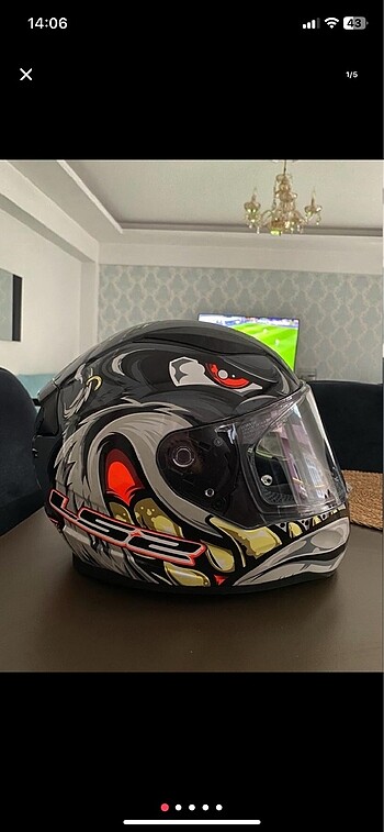 ls2 motosiklet kaskı