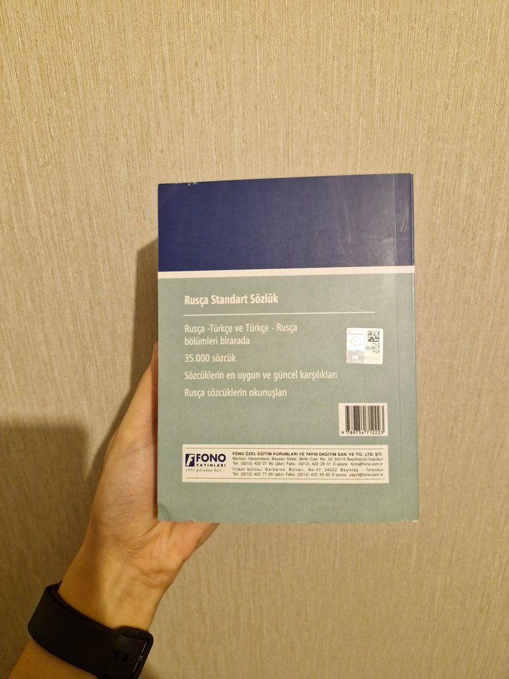 Fono Rusça-Türkçe Standart Sözlük - Görsel 3