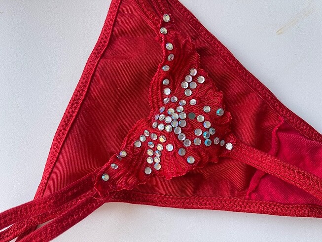 m Beden Taşlı g string