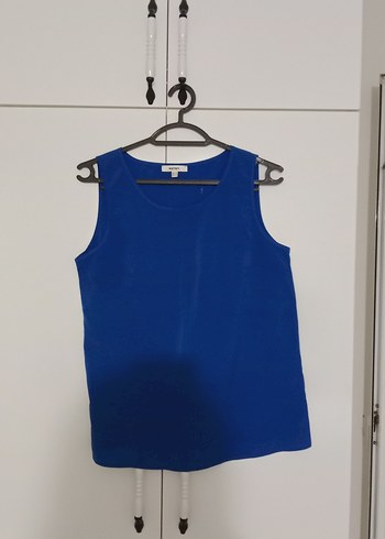 Mavi Basic Kolsuz Tişört