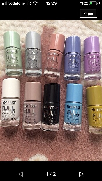 Flormar ojeler