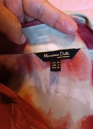 Massimo Dutti İpek krep gömlek