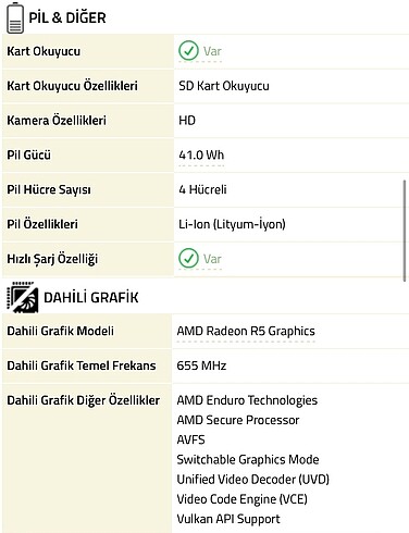 Beden Renk HP Laptop