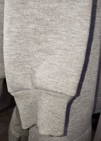 xl Beden gri Renk Gri uzun sweatshirt