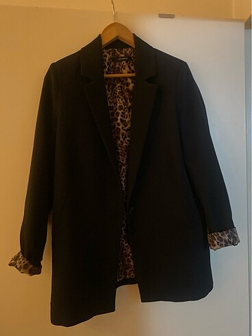 leopar blazer