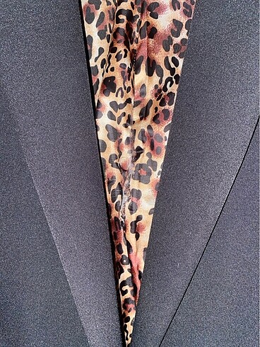 38 Beden leopar blazer