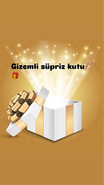 Gizemli süpriz kutu