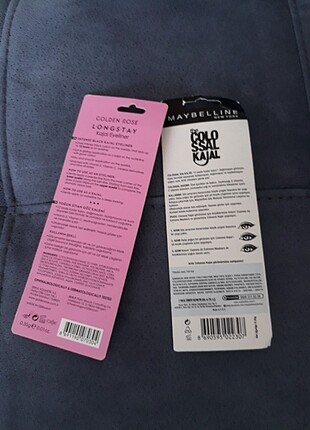 Maybelline 2 adet paketli eyeliner (Sıfır Ürün)