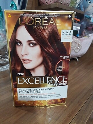 Loreal Ex.Sıcak Kestane 5.52 Saç Boyası (Sıfır Ürün)