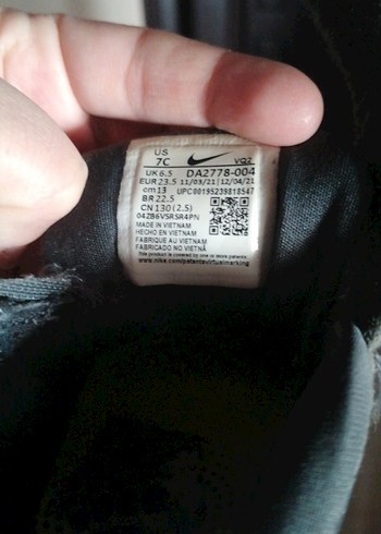 Erkek Çocuk koyu yesil Cırtlı Spor Ayakkabı - Görsel 4