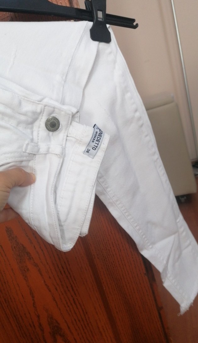 Beyaz pantalon - Görsel 3