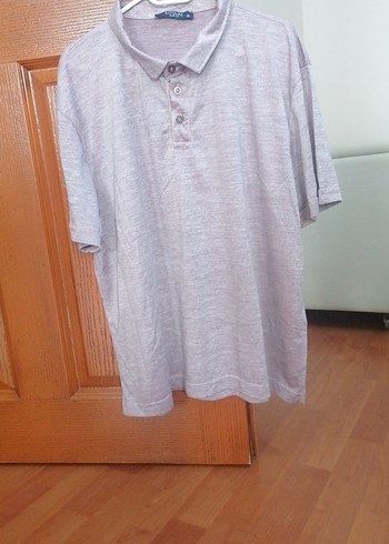 Bordo  Keten Kumaşlı Erkek Polo Tişört - Görsel 2