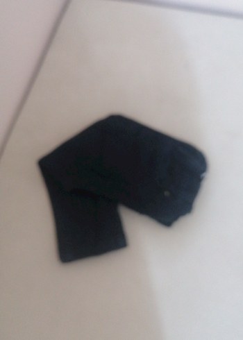 Düğmeli Lacivert Erkek Çocuk Kot Pantolon - Görsel 3