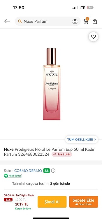 Nuxe Parfüm