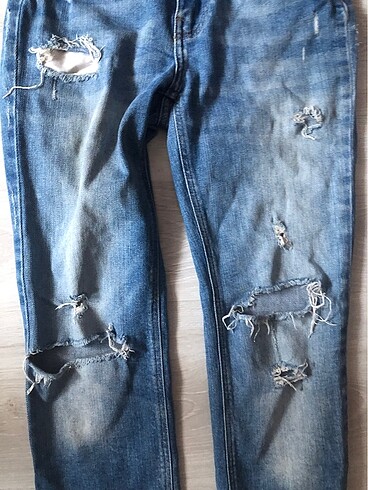 Zara zara yırtmaç pantolon
