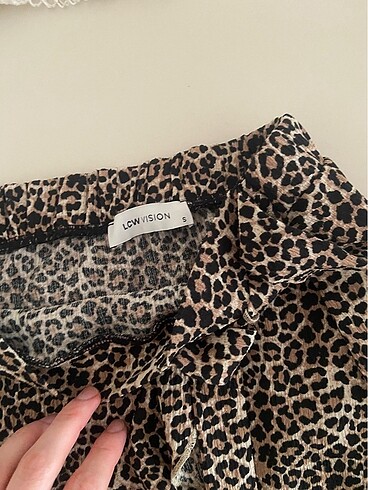 s Beden LCW leopar etek