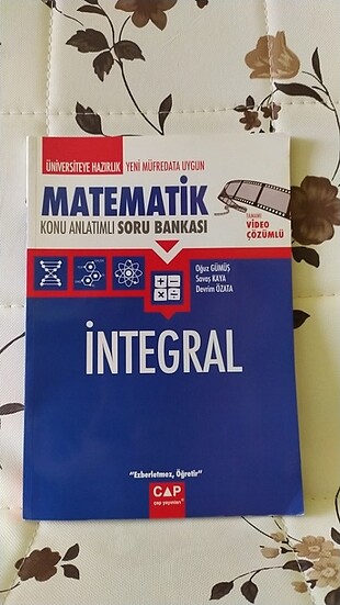 ÇAP MATEMATİK İNTEGRAL 