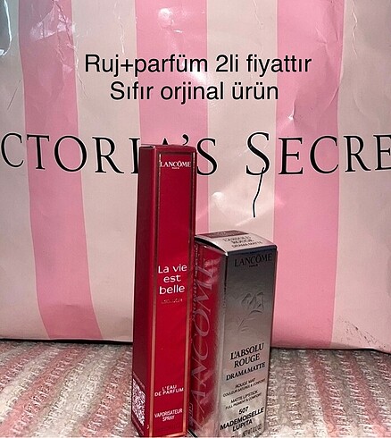 Lancome 2li set