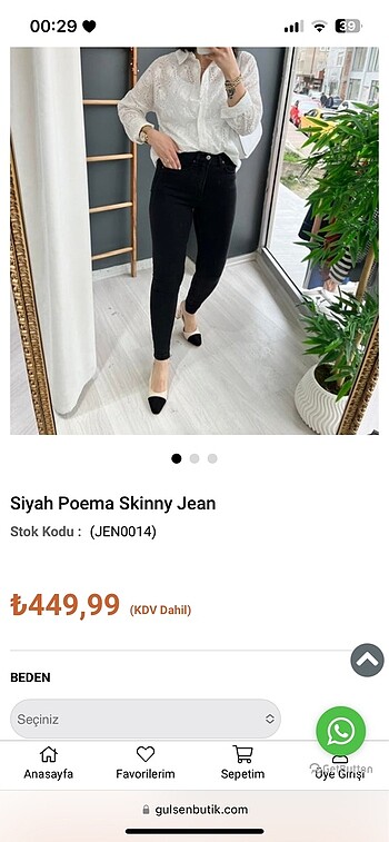 Siyah jean
