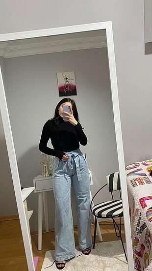 Wide leg jean