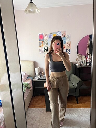 s Beden pull&bear kumaş pantolon