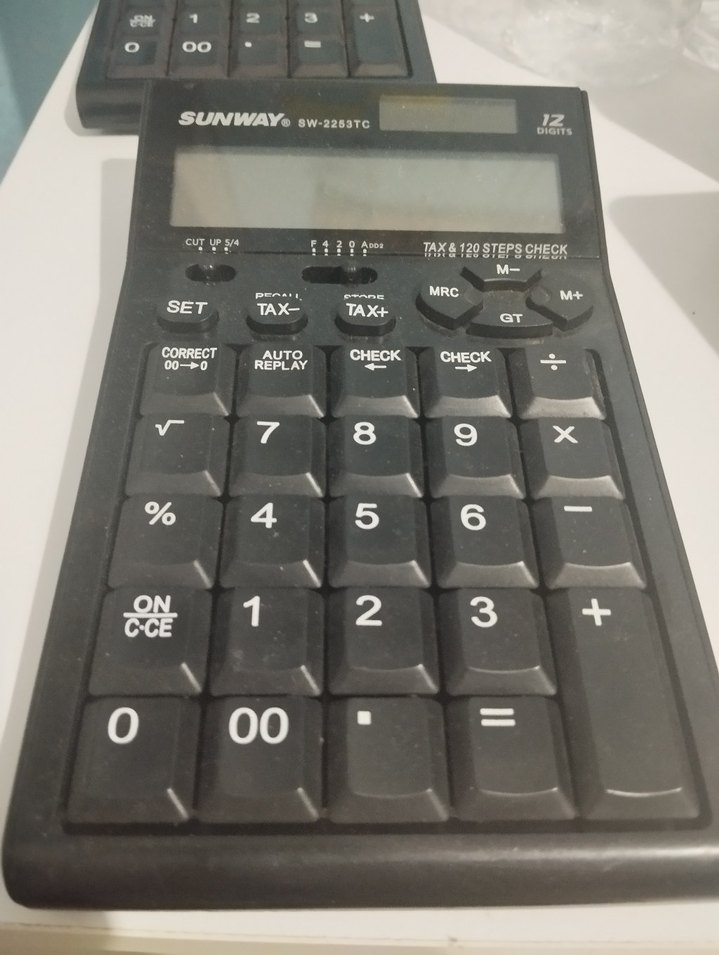 Sunway SW-2253TC Siyah Hesap Makinesi - Görsel 2
