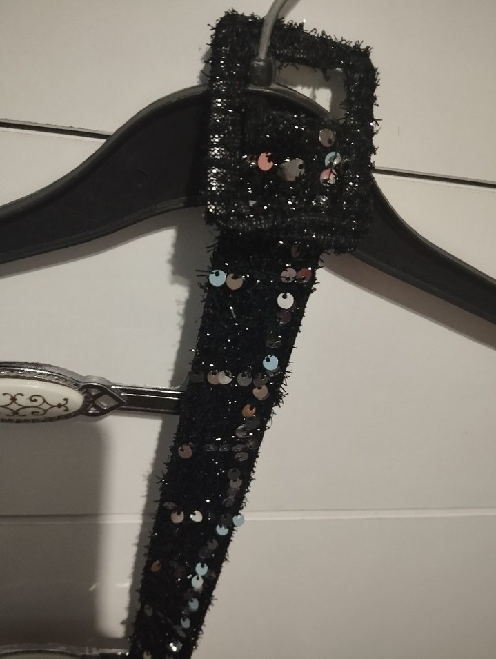 Siyah Pullu Kemer - Görsel 2