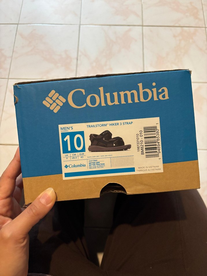 Columbia Siyah Erkek Günlük Sandalet - Görsel 2