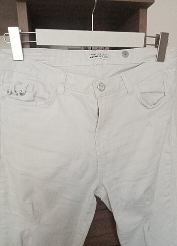 Koton marka jean beyaz pantolon
