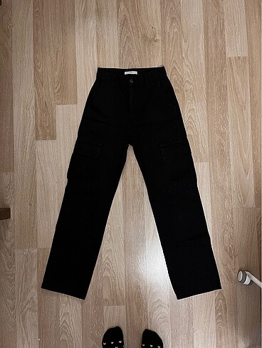 straight fit stradivarius kargo pantolon
