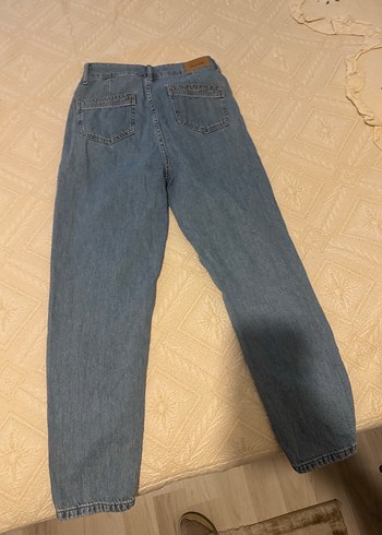 xs Beden mavi Renk Mavi Normal Boy Rahat Kesim yargıcı jean pantolon