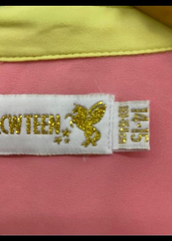 Renkli Düğmeli Kolsuz genç kız  Gömlek lcw 13-14 yaş - Görsel 4