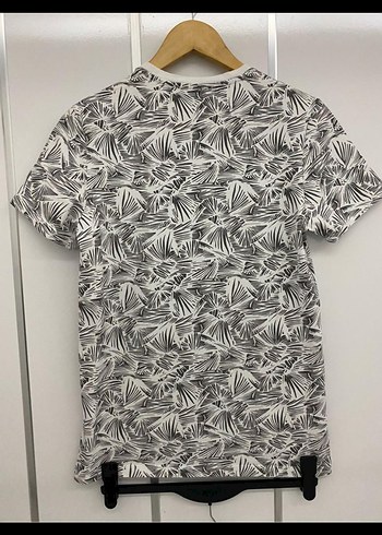 Avva xs Gri Desenli Kısa Kollu Erkek Tişört - Görsel 4