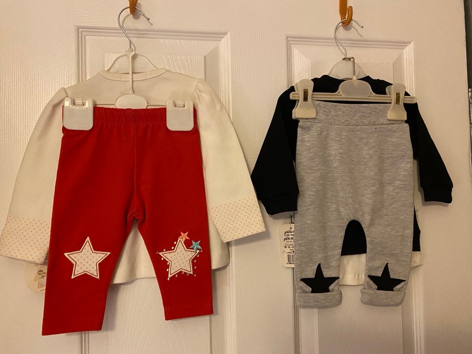 Bebek Kız Uzun Kollu Takım - Görsel 3