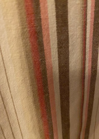 Neyir Çizgili Bej Erkek Gömlek. S beden - Görsel 3