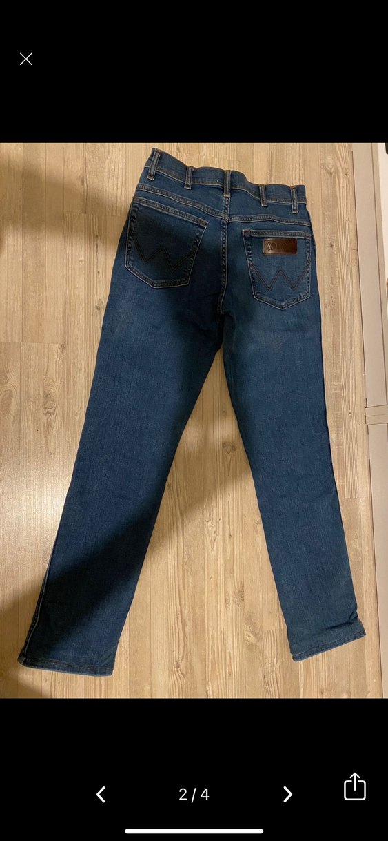 Jack jones m sweatshirt ve wrangler jean 29 - Görsel 2