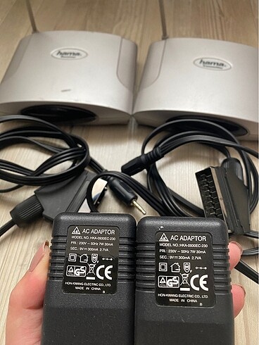 Adaptör scart kablo ekran yansıtıcı hama marka