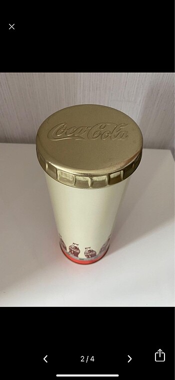 Diğer Metal teneke silindir coca cola kutu